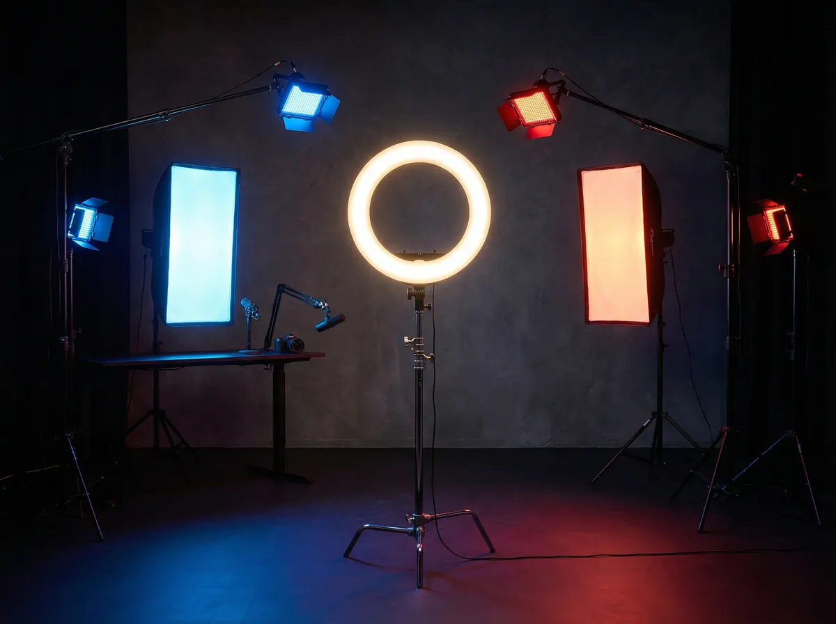 小视频直播灯光方案 - 花都影视 布光指南